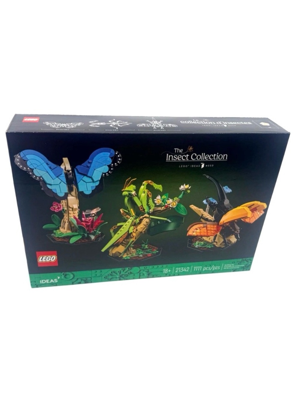 LEGO Ideas: Insect Collection (21342) New in Box - Sealed - Retired Set